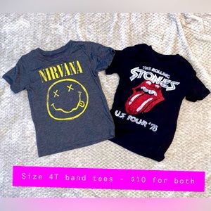 4T Band Tees